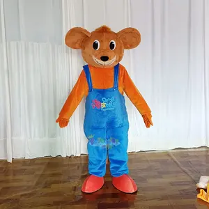 Sıcak satış CE özel mouse maskot kostüm, fare maskot, karikatür maskot kostümü çocuklar için parti eğlence