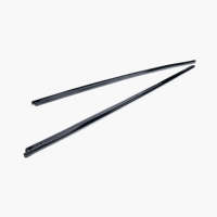 Kit d'extension de bas de caisse en ABS noir brillant pour Volkswagen Multivan T7 2024 et plus
