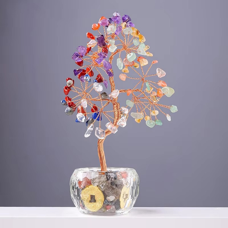 Arbre coloré souhaitant