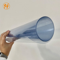 Feuille en plastique PVC rigide transparente transparente pour le thermoformage, les fenêtres de boîte et le formage sous vide