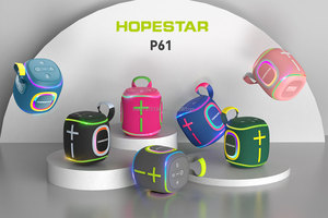 Hy vọng Sao p61 tốt nhất mới nhất ngoài trời không thấm nước <span class=keywords><strong>bluetooth5</strong></span>. Loa với âm bass 5 Wát mạnh mẽ nhất không dây loudest loa với LED - Product Image 5