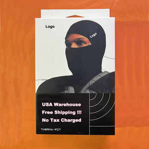 1:1 Ski Balaclava seluruh wajah, masker antilembap tahan angin hangat untuk olahraga musim dingin seluruh wajah Ski Balaclava - Product Image 4