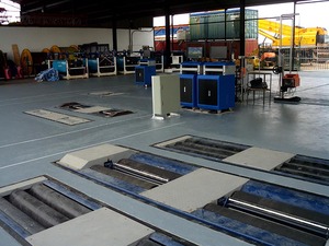 Fahrzeug prüf system fortschritt liche elektrische Wirbelstrom steuerungs technologie Kraftfahrzeug leistung Fahrgestell prüfstand - Product Image 6