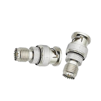 Système de microphone sans fil Q9 Adaptateur UHF Mini UHF Femelle vers BNC Mâle Connecteur coaxial RF pour radio