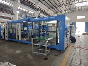 Hoàn toàn tự động chân không và áp lực hình thành hộp bánh thermoforming và máy khay trứng - Product Image 4