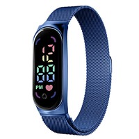 Montre-bracelet LED tendance pour femme, vente chaude 2025, montre de sport étanche, bracelet numérique tactile