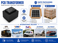 Transformador encapsulado montado en PCB de 120V 220V 230V 240V 440V 480V 12V 100mA 200mA