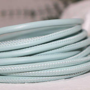 สายหนัง PU ถักแบบทนทานขนาด 3 มม. สีลูกกวาด แกนกลม สำหรับทำหูกระเป๋า DIY เย็บปักถักร้อย ซ่อมกระเป๋า แฟชั่น - Product Image 4