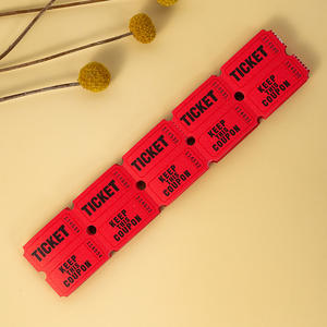 ชุดตั๋ว100มีสีสันต่อเนื่องจำนวนจับ<span class=keywords><strong>ฉลาก</strong></span>วัสดุกระดาษสไตล์ดนตรีสำหรับงานเลี้ยงงานรื่นเริงการแข่งขันกีฬากระเช้า<span class=keywords><strong>ของขวัญ</strong></span> - Product Image 2