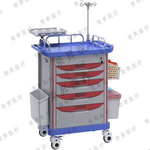 รถเข็นอุปกรณ์การแพทย์ วัสดุ ABS อเนกประสงค์ สำหรับใช้ในโรงพยาบาล - Product Image 2