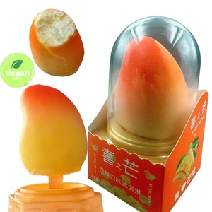 Helado Viral de Mango 3D con Sabor a Mango y Durazno Halal Personalizado al por Mayor, 75g - Product Image 1
