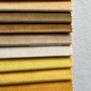 Alta qualidade 100% poliéster veludo pelúcia Home Textile tecido Holland veludo para estofos de sofá