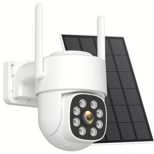 Cámara Solar Inalámbrica Alevio 25K para Exteriores <span class=keywords><strong>con</strong></span> Wifi, <span class=keywords><strong>Zoom</strong></span> Óptico <span class=keywords><strong>100X</strong></span>, PTZ, 3 Lentes, 4G, SIM, 812 MP, <span class=keywords><strong>con</strong></span> Poste para Granja - Product Image 1