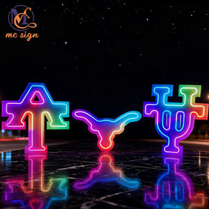Letras y Números LED RGB Gigantes Personalizados de 3 y 4 Pies para Decoración de Fiestas Grandes, Bodas, Eventos y Celebraciones - Product Image 3
