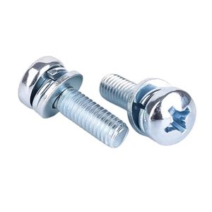 Sản phẩm mới bằng thép không gỉ mạ kẽm lõm lớn Pan Đầu Số liệu phun muối chống ăn mòn kết hợp vít - Product Image 1