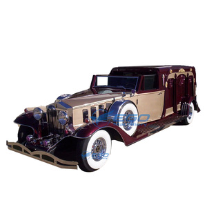 Premium Hearse Funeral Vehicles Supplier Funeral Chariot Electric Horseless Cart Classic Funeral <b>coach</b> for Sale - Product Image 6