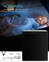 Goth — congélateur professionnel personnalisé, 150l, casiers de frigidaire, fabrication d'appareil photo, accessoire de réfrigération