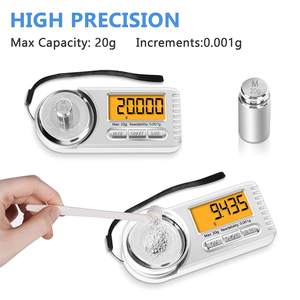 Mini <span class=keywords><strong>balance</strong></span> de poche numérique LCD 50g, <span class=keywords><strong>balance</strong></span> de précision professionnelle en milligrammes, 0,001g, haute précision, bijoux OEM ODM - Product Image 4