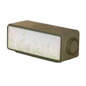 Lámpara de Escritorio Decorativa de Alta Calidad con Ruido Blanco, Pintura <span class=keywords><strong>Art</strong></span>ística, Altavoz Portátil y Carga Inalámbrica Rápida - Product Image 1
