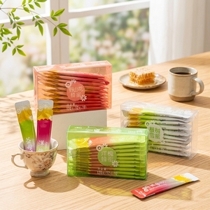Sachets de Miel Pur pour Apiculteurs, Emballage Portable, 12g*10, Sans Additifs, pour Consommation Quotidienne en Petits Sachets - Product Image 1