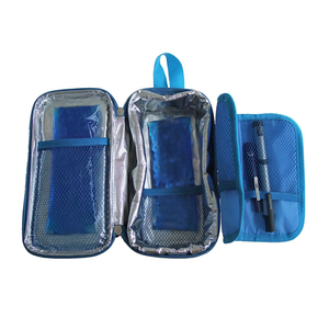 OEM ODM Diabetes Medical Insulin Cooler Bag with Digital LCD Thermometer Display Insulin Pen Storage Waterproof Polyester - Product Image 2