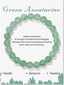 Pulsera con cuentas de amatista de ojo de tigre Regalo de Amistad de cartón blanco Pulsera elástica de piedra natural Moda - Product Image 4