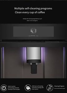 Полностью автоматическая кофеварка эспрессо латте, встроенная в итальянский стиль, для домашнего офиса, встроенная кофемашина - Product Image 4