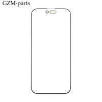 Écran LCD avant de téléphone portable, lentille en verre avec OCA pour remplacement d'iPhone 16 Pro Max