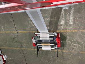 Máquina soplada de película de plástico biodegradable LDPE de monocapa automática de alta velocidad Motor de línea de producción de precio competitivo - Product Image 3