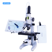 OPTO-EDU A33.5102 7" 2.0M LCD USB Video Microscopio Biological Digital Microscope