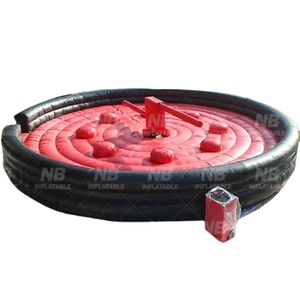 Taureau mécanique gonflable commercial pour adultes, machine de taureau mécanique gonflable pour la <span class=keywords><strong>location</strong></span> de fêtes - Product Image 1