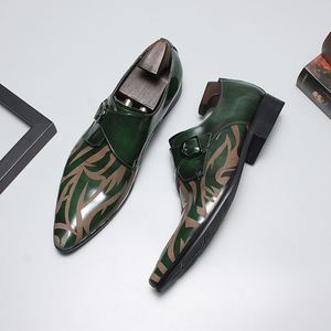 Chaussures habillées décontractées de luxe haut de gamme en cuir de vachette pour hommes - Saison automne, semelle souple, respirantes, antidérapantes - Product Image 3