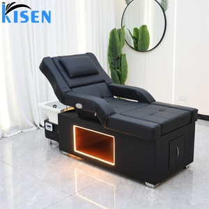 Kisen Professional Head Spa Shampoo <b>Bed</b> Hydro Circulation <b>LED</b> Therapy Steam Function Foot Bath Custom Voltage Quick Ship - Product Image 6
