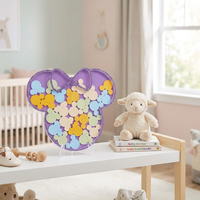 Livre d'or 3D personnalisé en forme de tête de souris de dessin animé |   Boîte à messages personnalisée pour table de mariage |   Décorations de fête prénatale en gros 2026