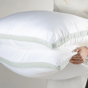 <span class=keywords><strong>Almohada</strong></span> de espuma viscoelástica de lujo, almohadas de cama de hotel con fuelle con poliéster medio Premium, <span class=keywords><strong>almohada</strong></span> cómoda para dormir de espalda o de lado - Product Image 4