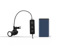 Phare Dentaire LED ENT Lumière avec Loupes Bandeau Lampe Chirurgicale