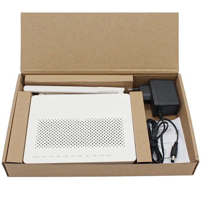 cheap price HW HG8546M Gpon Xpon 1GE+3FE+1Tel+USB+Wifi English Firmware Modem Router Onu Ont