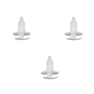 Rivets en <span class=keywords><strong>plastique</strong></span> <span class=keywords><strong>Peugeot</strong></span> 82456515D320, attaches automobiles en nylon pour la réparation des panneaux de carrosserie, largeur 16,4 mm, longueur 20,9 mm - Product Image 3