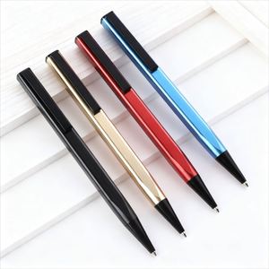 Square Luxury Metal Ballpoint <b>Pen</b> with logo Business Signature Metal <b>Pen</b> Black Metal <b>Pens</b> Custom for Corporate Event Gifts - Product Image 1