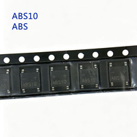 Redresseur de pont SMD ABS10, boîtier ABS, 1A 1000V, diode redresseuse monophasée