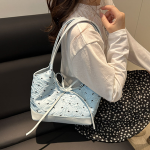 Sac à bandoulière pour femme avec nœud, sac à main décontracté et tendance - Product Image 3