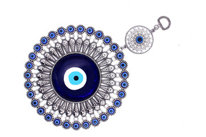 Jajazar — pendentif mural mauvais œil bleu turc, décoration, amulettes, ornement de voiture, maison, jardin, porte-clés, Protection, cadeau porte-bonheur - Product Image 6