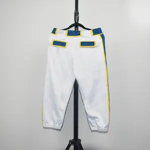Normzl design personalizzato ragazzi stampati uniforme da baseball sport personalizza pantaloni da softball sublimati da baseball per la squadra