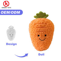 Kinqee Garantie après-vente d'échantillon personnalisé rapide de haute qualité Jouet en peluche personnalisé pêche de dessin animé Jouet en peluche personnalisé de fruits
