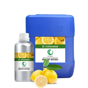 Aceite de perfume de sabor natural de grado alimenticio puro 100% de bajo precio de fabricación D limoneno con muestra gratis