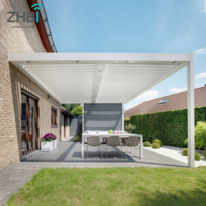 Pérgola Bioclimática Motorizada de Aluminio, Impermeable y Ecológica, para Jardín, Terraza, Balcón, con Protección Solar de Lujo - Product Image 6
