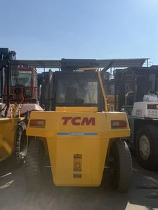 10/15/16/25 Ton Japanese TCM KOMATSU HELI Kalmar HYSTER T-O-Y-O-T-A <b>Used</b> Diesel isuzu Engine Forklift <b>pallet</b> truck stacker - Product Image 3