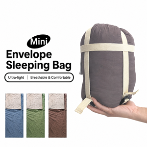 <span class=keywords><strong>Sac</strong></span> <span class=keywords><strong>de</strong></span> <span class=keywords><strong>couchage</strong></span> enveloppant en nylon <span class=keywords><strong>ultra</strong></span>-léger, respirant et compressible pour adulte, été, <span class=keywords><strong>froid</strong></span>, 3 saisons, extérieur - Product Image 2