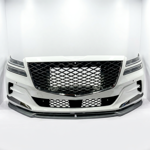ชุดแต่งกันชนหน้า EPR 2023 Genesis GV80 รุ่นก่อนปรับโฉม (สีดำเงา) วัสดุ ABS ติดตั้งง่าย - Product Image 1
