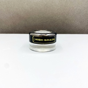Mini pot en verre de 5 ml avec couvercle en plastique et loupe pour l'emballage de cosmétiques de soin personnel (huile pour le visage, crème, poudre libre) - Product Image 1